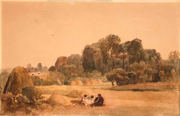 Meadow with Figures in the Foreground